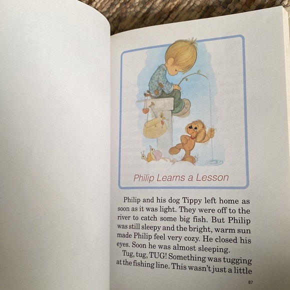 3/$30 Vintage Precious Moments Bedtime stories book, 1988 - Picture 6 of 9